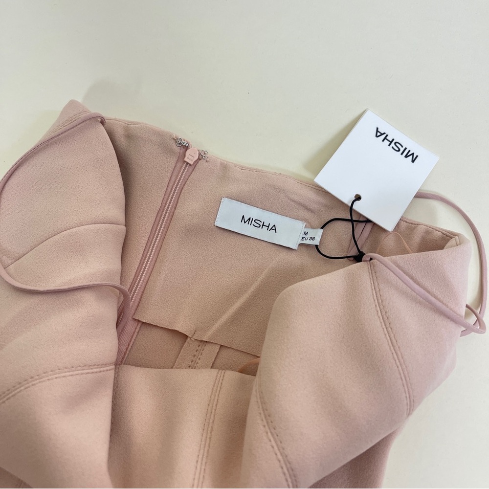 NWT MISHA x Revolve Irisa Dress in Nude - Picture 5 of 7